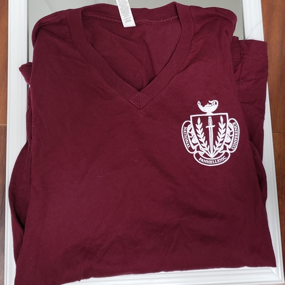 Panhel Vneck tee - Picture 1 of 2